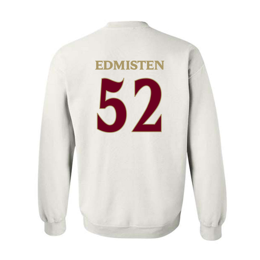 Elon - NCAA Football : Luke Edmisten - Classic Fashion Shersey Crewneck Sweatshirt-1