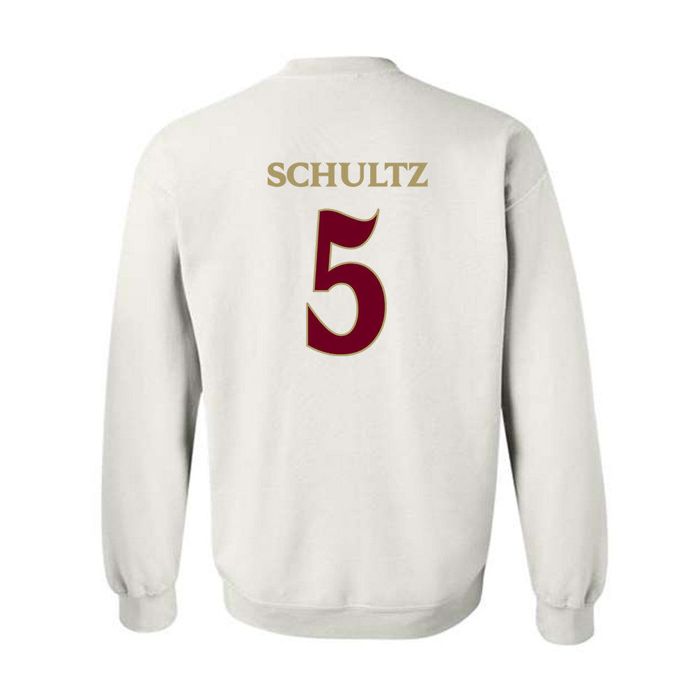 Elon - NCAA Women's Volleyball : Allie Schultz - Classic Fashion Shersey Crewneck Sweatshirt-1