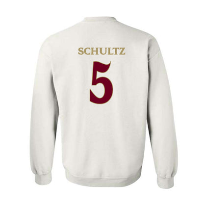 Elon - NCAA Women's Volleyball : Allie Schultz - Classic Fashion Shersey Crewneck Sweatshirt-1