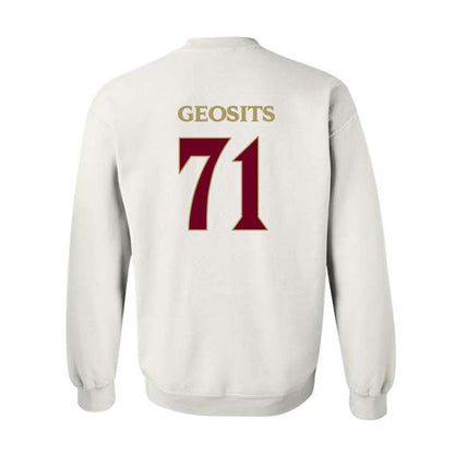 Elon - NCAA Football : Frank Geosits - Classic Fashion Shersey Crewneck Sweatshirt-1