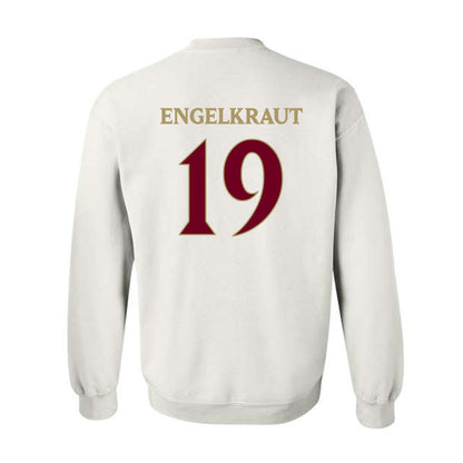 Elon - NCAA Women's Lacrosse : Maddie Engelkraut - Classic Fashion Shersey Crewneck Sweatshirt-1