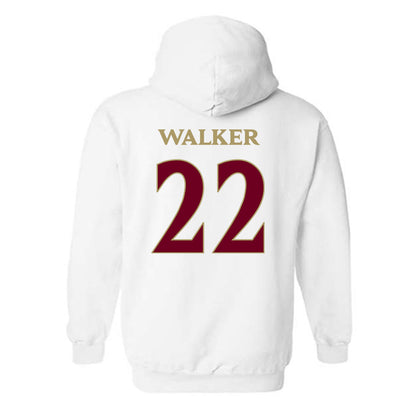 Elon - NCAA Women's Basketball : Tyana Walker - Classic Fashion Shersey Hooded Sweatshirt-1
