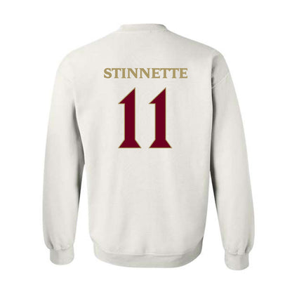 Elon - NCAA Football : Shannon Stinnette - Classic Fashion Shersey Crewneck Sweatshirt-1