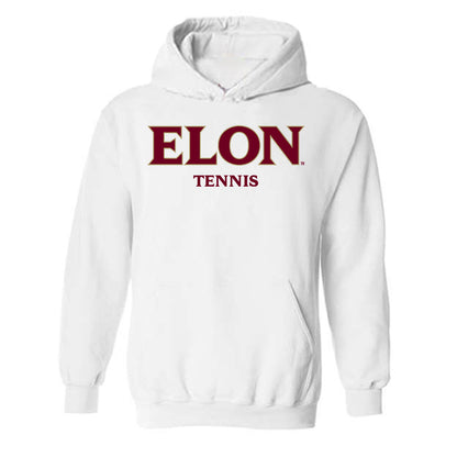 Elon - NCAA Women's Tennis : Helen Sarikulaya - Classic Fashion Shersey Hooded Sweatshirt-0