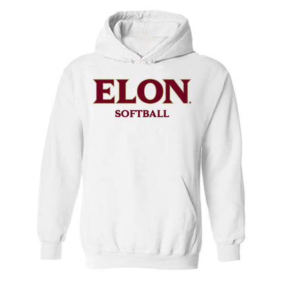 Elon - NCAA Softball : Meredith Wells - Classic Fashion Shersey Hooded Sweatshirt-0