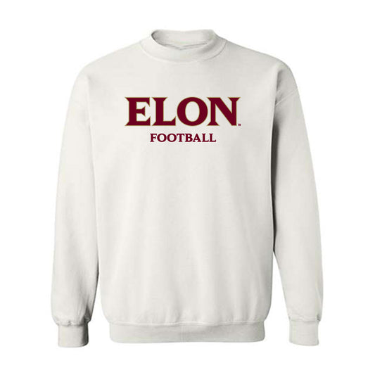 Elon - NCAA Football : Cordaway Yates - Classic Fashion Shersey Crewneck Sweatshirt-0