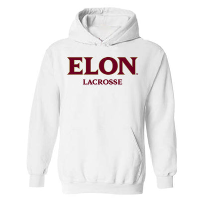 Elon - NCAA Women's Lacrosse : Maddie Engelkraut - Classic Fashion Shersey Hooded Sweatshirt-0
