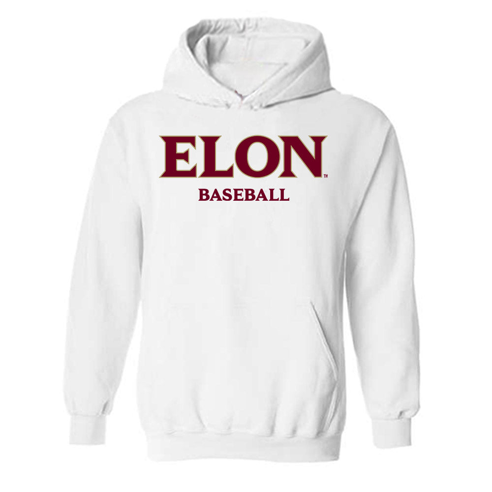 Elon - NCAA Baseball : Itai Spinoza - Classic Fashion Shersey Hooded Sweatshirt-0