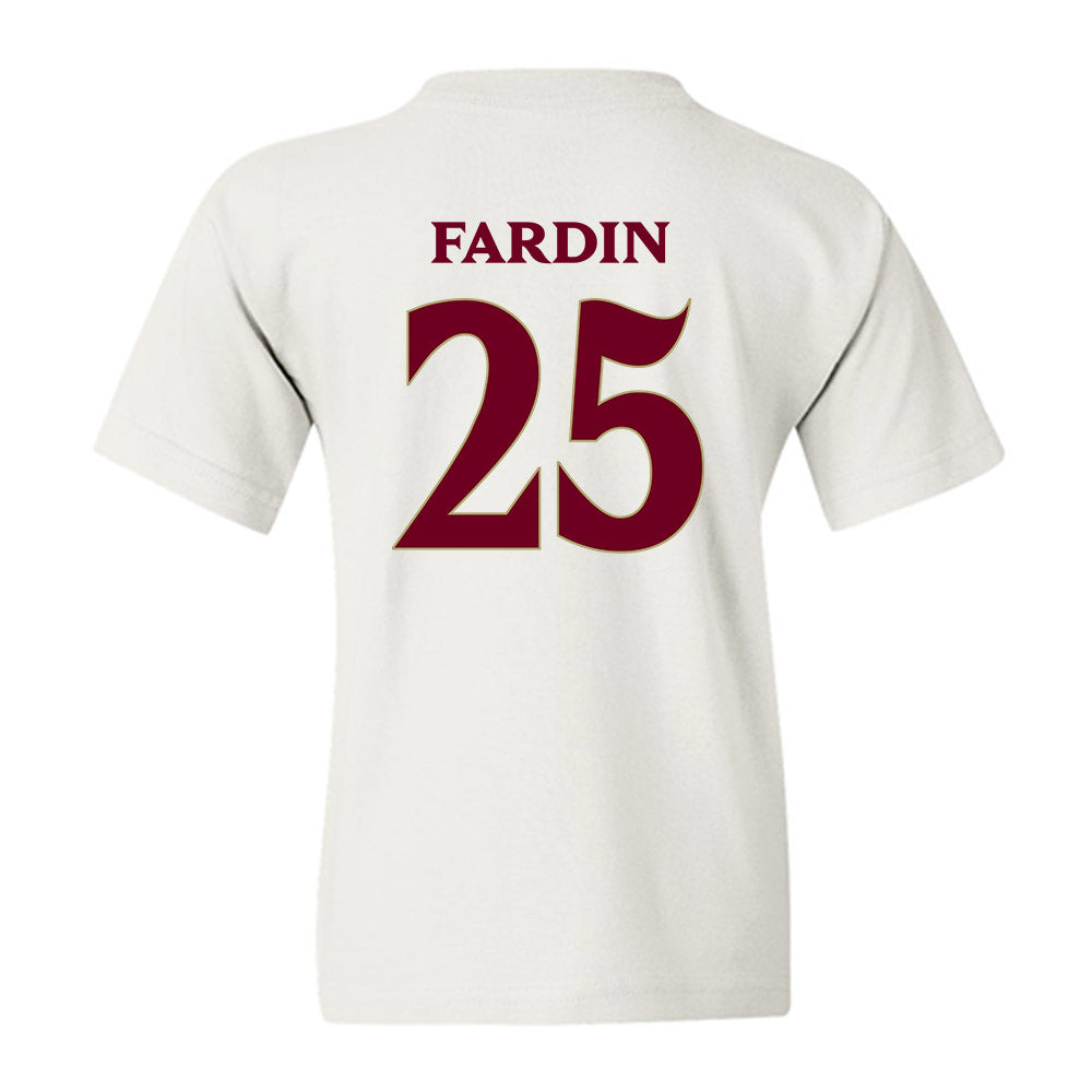 Elon - NCAA Women's Lacrosse : Jamie Fardin - Classic Fashion Shersey Youth T-Shirt-1