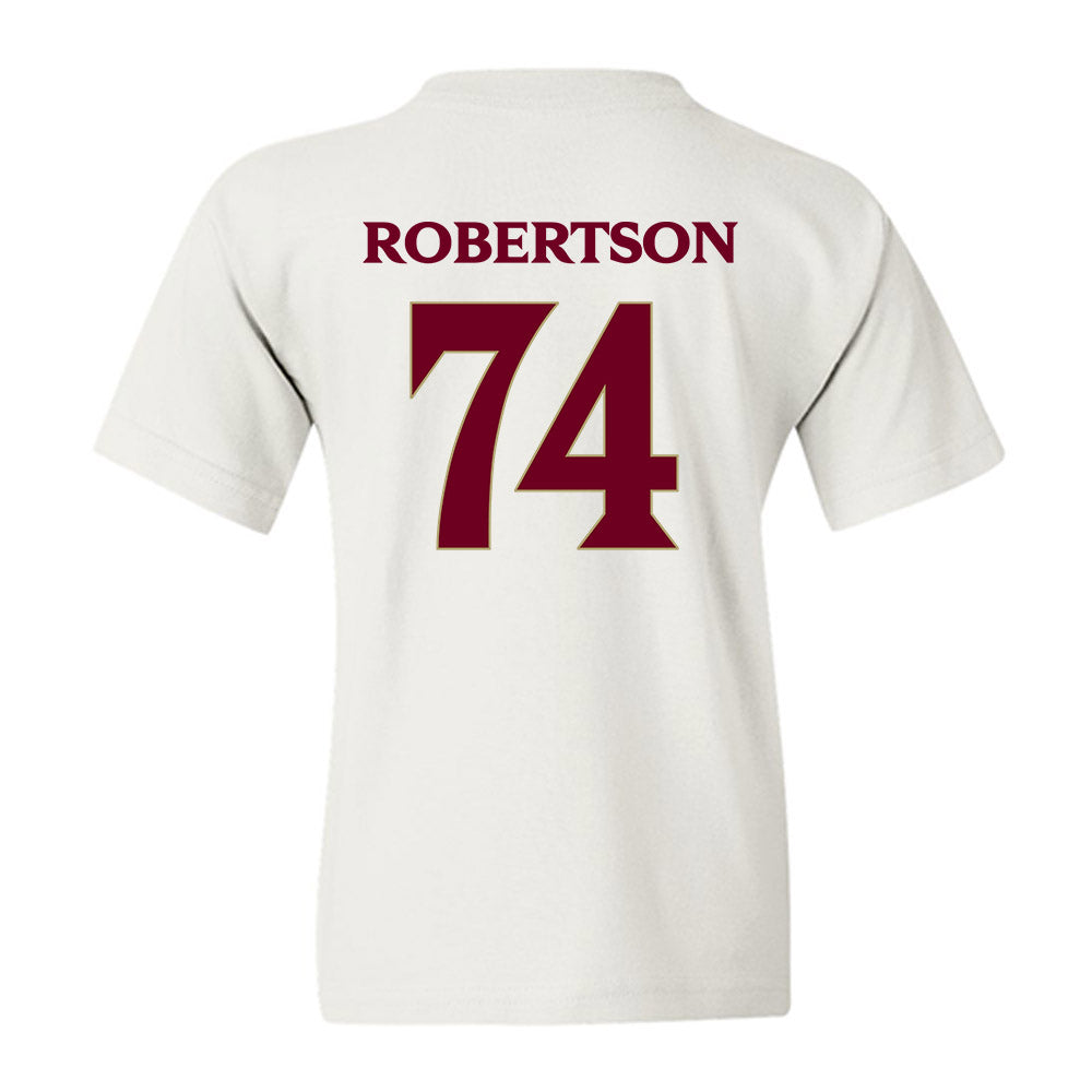 Elon - NCAA Football : Webb Robertson - Classic Fashion Shersey Youth T-Shirt-1