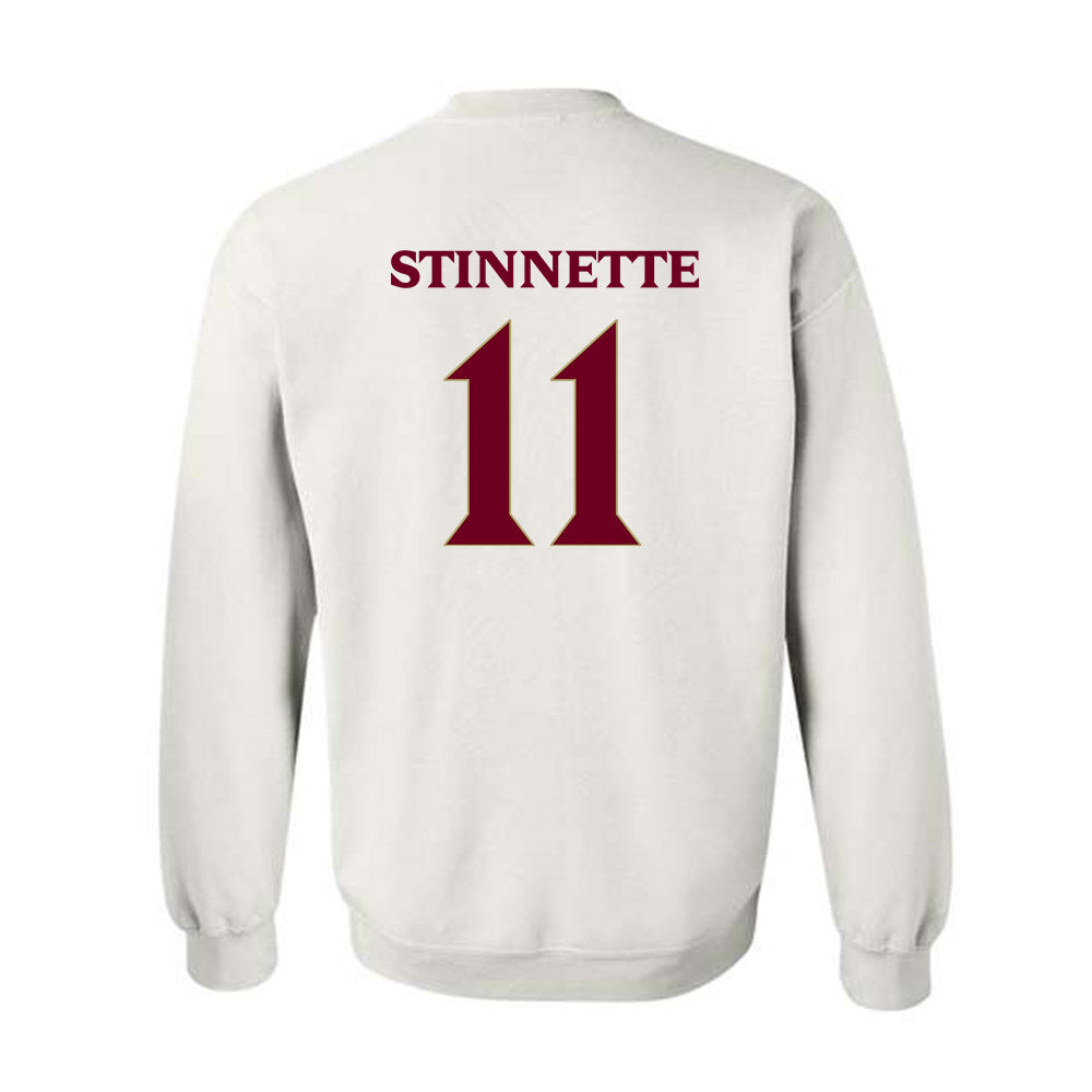 Elon - NCAA Football : Shannon Stinnette - Classic Fashion Shersey Crewneck Sweatshirt-1