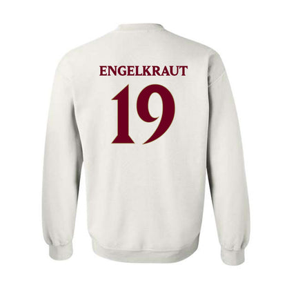 Elon - NCAA Women's Lacrosse : Maddie Engelkraut - Classic Fashion Shersey Crewneck Sweatshirt-1