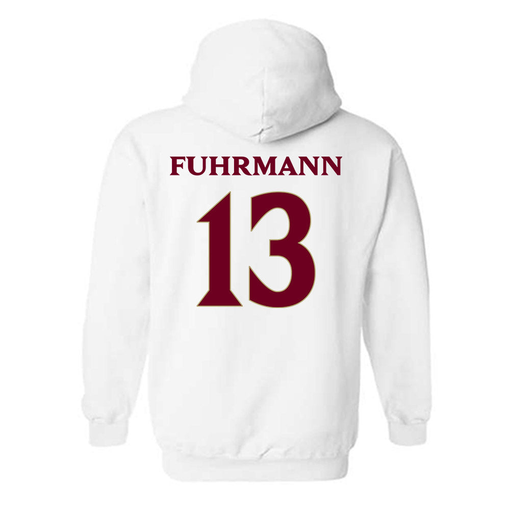 Elon - NCAA Football : Isaiah Fuhrmann - Classic Fashion Shersey Hooded Sweatshirt-1