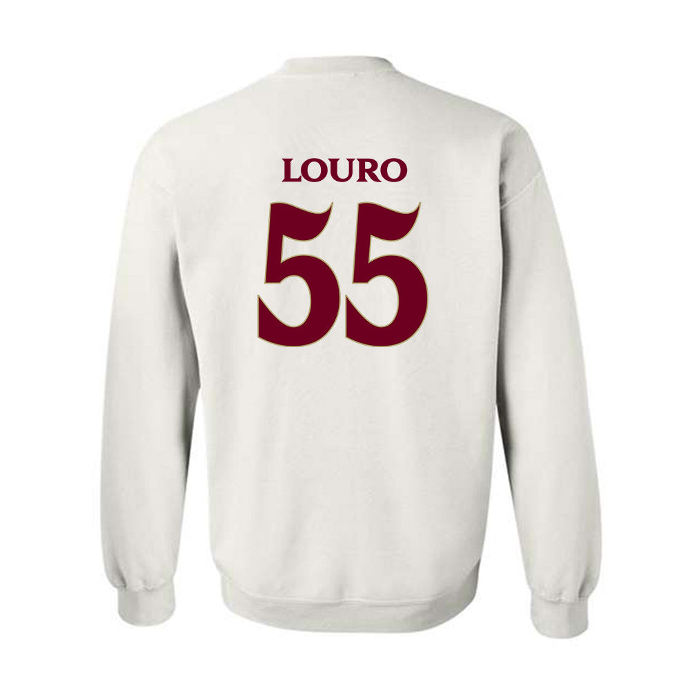 Elon - NCAA Football : Jake Louro - Classic Fashion Shersey Crewneck Sweatshirt-1