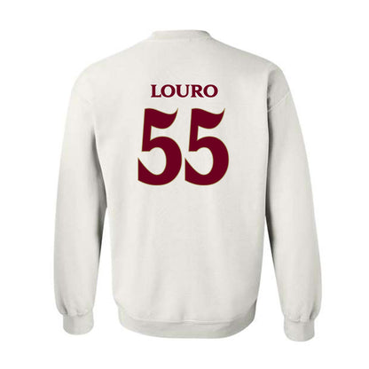 Elon - NCAA Football : Jake Louro - Classic Fashion Shersey Crewneck Sweatshirt-1