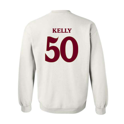 Elon - NCAA Football : Nhycer Kelly - Classic Fashion Shersey Crewneck Sweatshirt-1