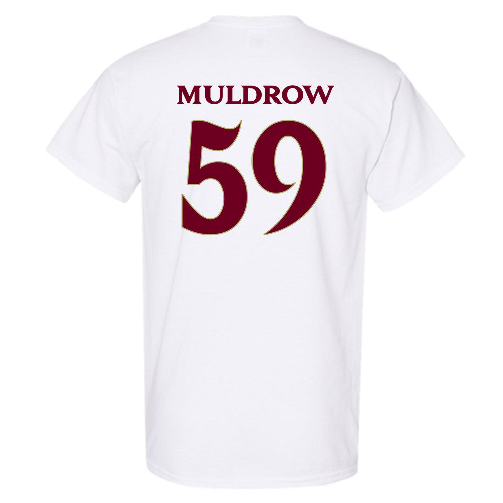 Elon - NCAA Football : Michael Muldrow - Classic Fashion Shersey T-Shirt-1