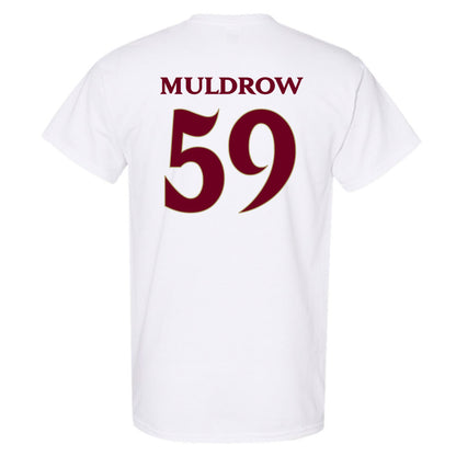 Elon - NCAA Football : Michael Muldrow - Classic Fashion Shersey T-Shirt-1