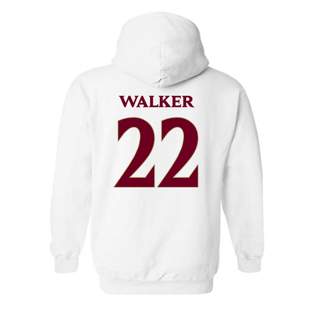 Elon - NCAA Women's Basketball : Tyana Walker - Classic Fashion Shersey Hooded Sweatshirt-1