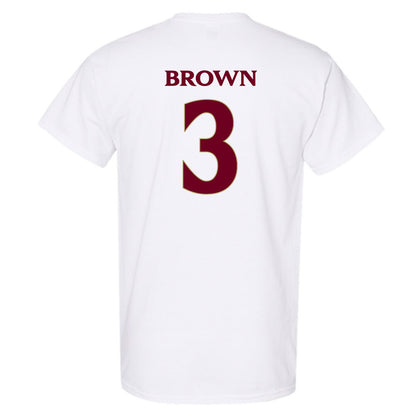Elon - NCAA Football : Kahmari Brown - Classic Fashion Shersey T-Shirt-1