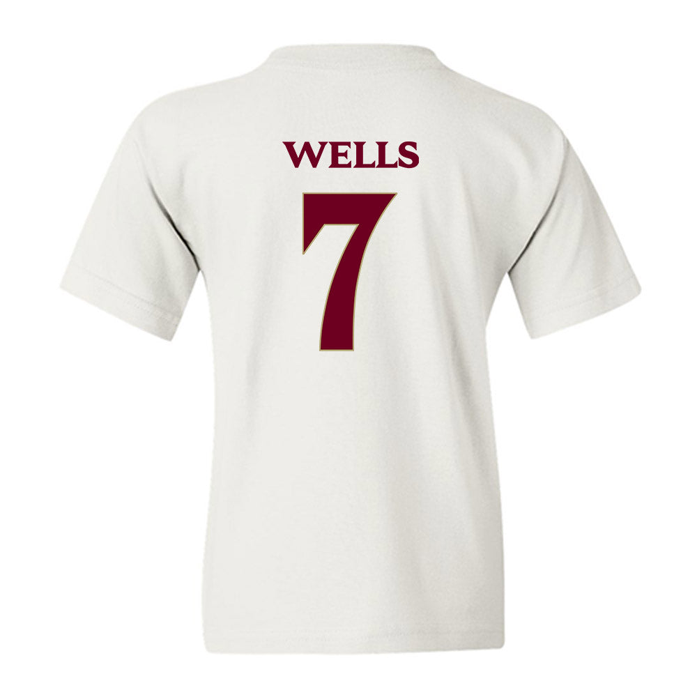 Elon - NCAA Softball : Meredith Wells - Classic Fashion Shersey Youth T-Shirt-1