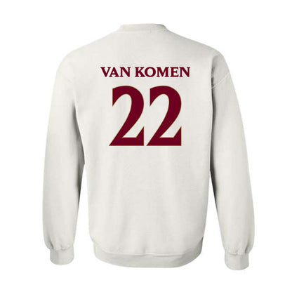 Elon - NCAA Men's Basketball : Matthew Van Komen - Classic Fashion Shersey Crewneck Sweatshirt