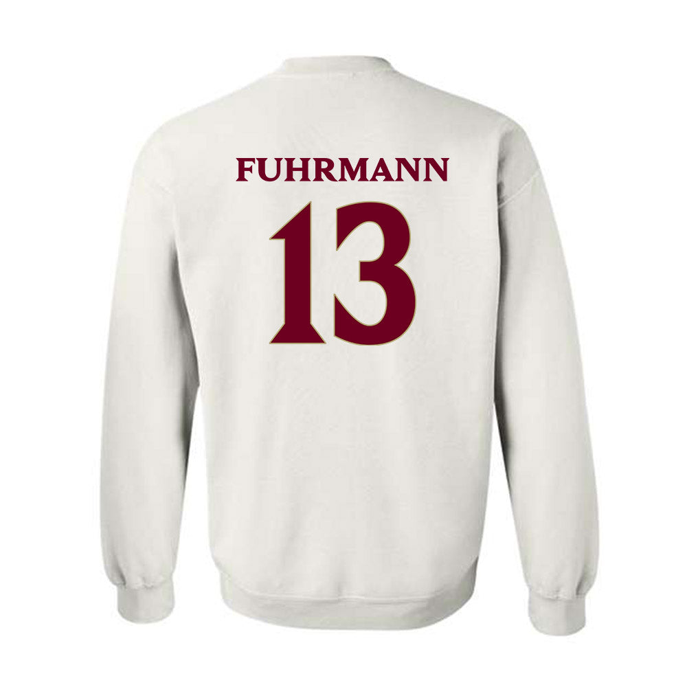 Elon - NCAA Football : Isaiah Fuhrmann - Classic Fashion Shersey Crewneck Sweatshirt-1