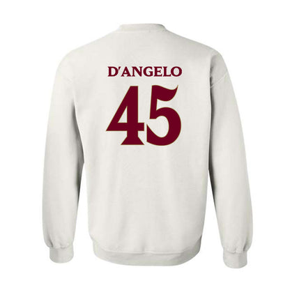 Elon - NCAA Football : Michael D'Angelo - Classic Fashion Shersey Crewneck Sweatshirt-1