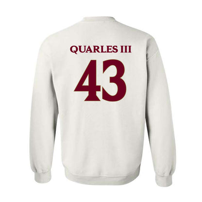 Elon - NCAA Football : Douglas Quarles III - Classic Fashion Shersey Crewneck Sweatshirt-1