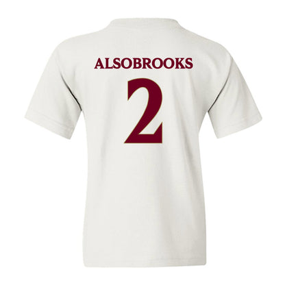 Elon - NCAA Football : Senquavious Alsobrooks - Classic Fashion Shersey Youth T-Shirt-1