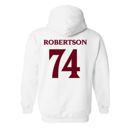 Elon - NCAA Football : Webb Robertson - Classic Fashion Shersey Hooded Sweatshirt-1
