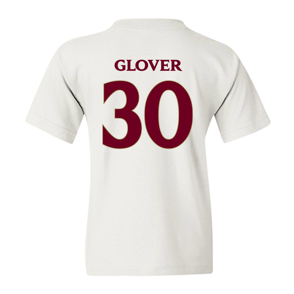 Elon - NCAA Football : Jordan Glover - Classic Fashion Shersey Youth T-Shirt-1