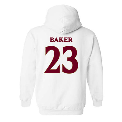 Elon - NCAA Football : Rushawn Baker - Classic Fashion Shersey Hooded Sweatshirt