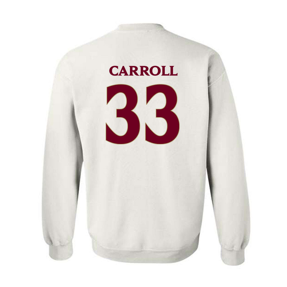 Elon - NCAA Football : Brodie Carroll - Classic Fashion Shersey Crewneck Sweatshirt-1