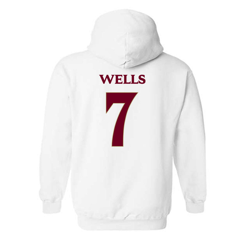 Elon - NCAA Softball : Meredith Wells - Classic Fashion Shersey Hooded Sweatshirt-1