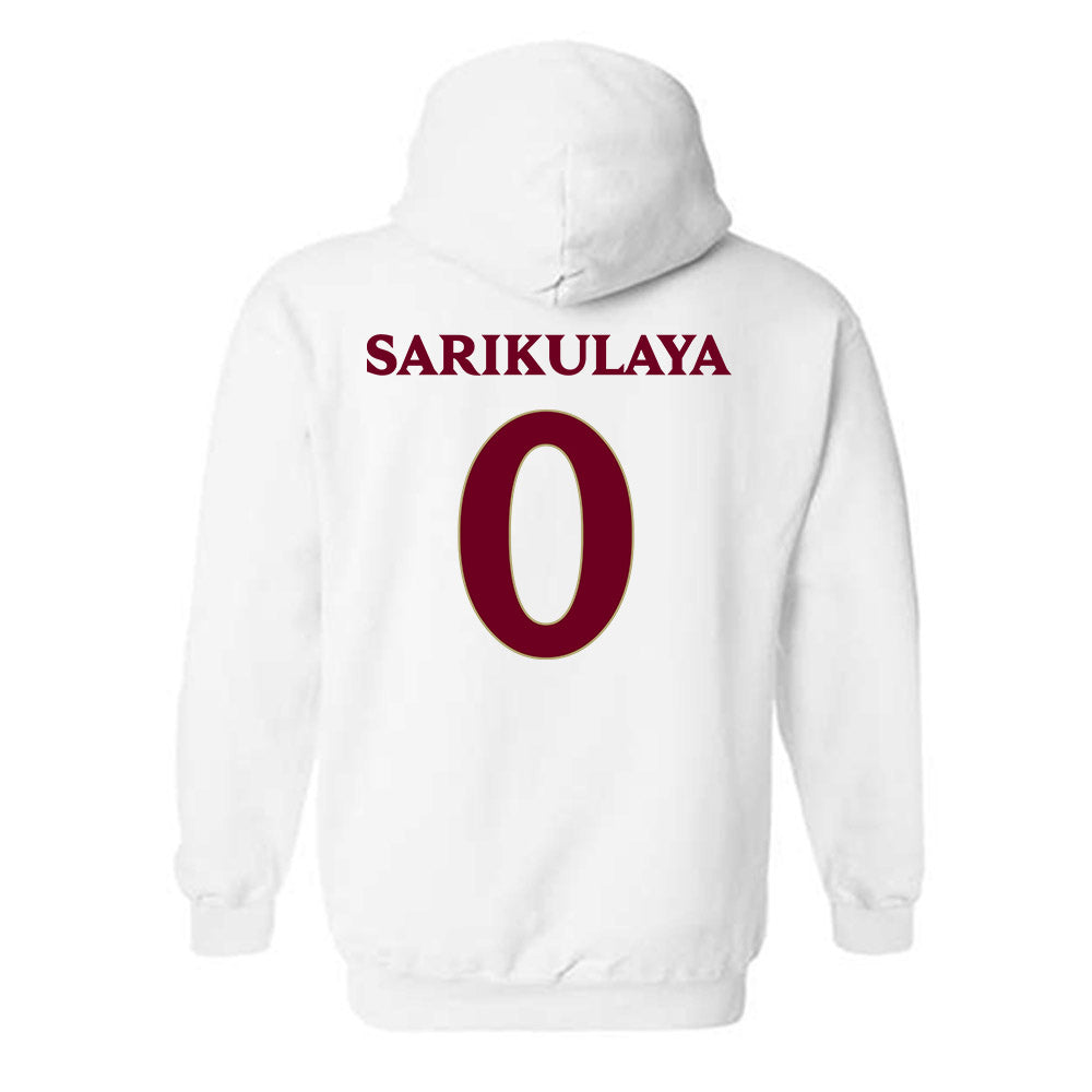 Elon - NCAA Women's Tennis : Helen Sarikulaya - Classic Fashion Shersey Hooded Sweatshirt-1