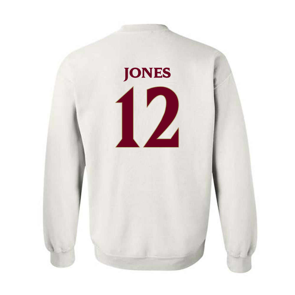 Elon - NCAA Football : Eric Jones - Classic Fashion Shersey Crewneck Sweatshirt-1