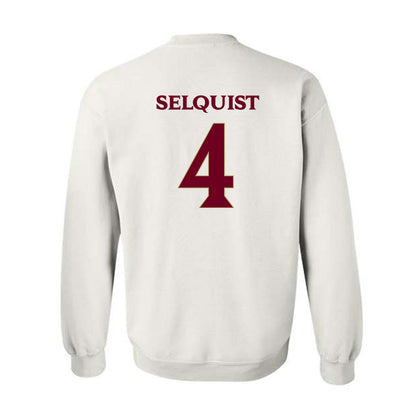 Elon - NCAA Women's Lacrosse : Kiley Selquist - Classic Fashion Shersey Crewneck Sweatshirt-1