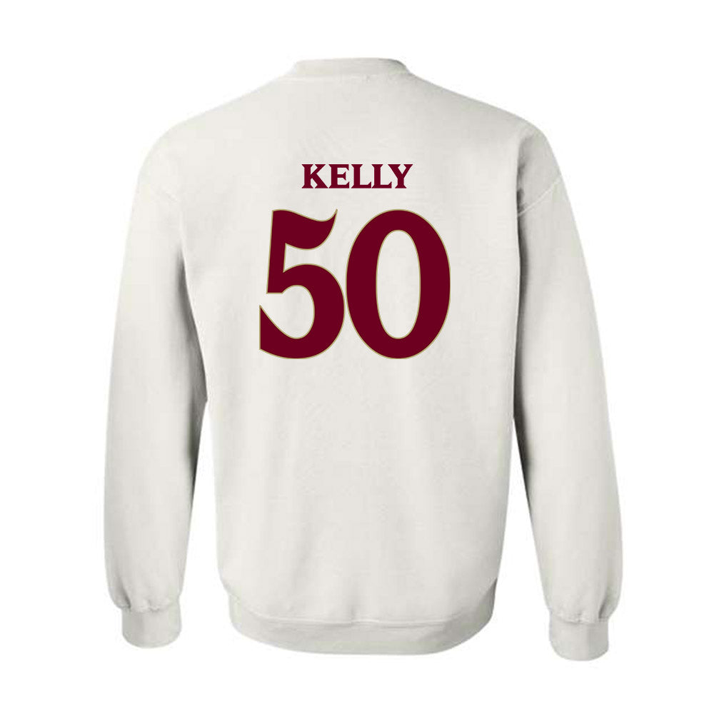 Elon - NCAA Football : Nhycer Kelly - Classic Fashion Shersey Crewneck Sweatshirt-1