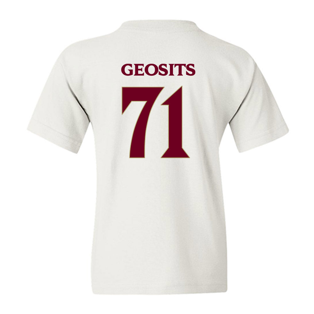 Elon - NCAA Football : Frank Geosits - Classic Fashion Shersey Youth T-Shirt-1