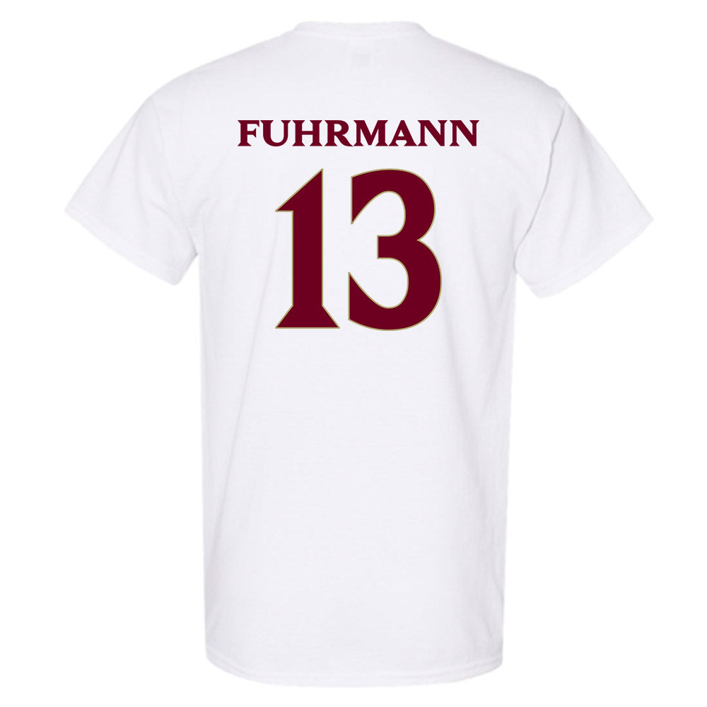 Elon - NCAA Football : Isaiah Fuhrmann - Classic Fashion Shersey T-Shirt-1