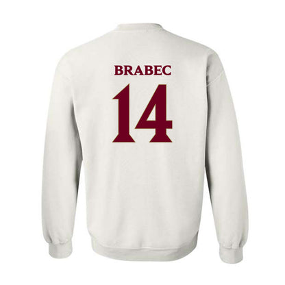 Elon - NCAA Men's Basketball : Alex Brabec - Classic Fashion Shersey Crewneck Sweatshirt-1