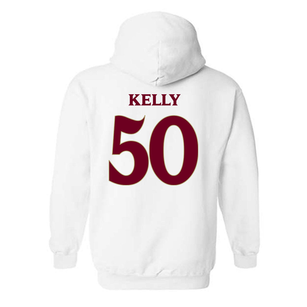 Elon - NCAA Football : Nhycer Kelly - Classic Fashion Shersey Hooded Sweatshirt-1