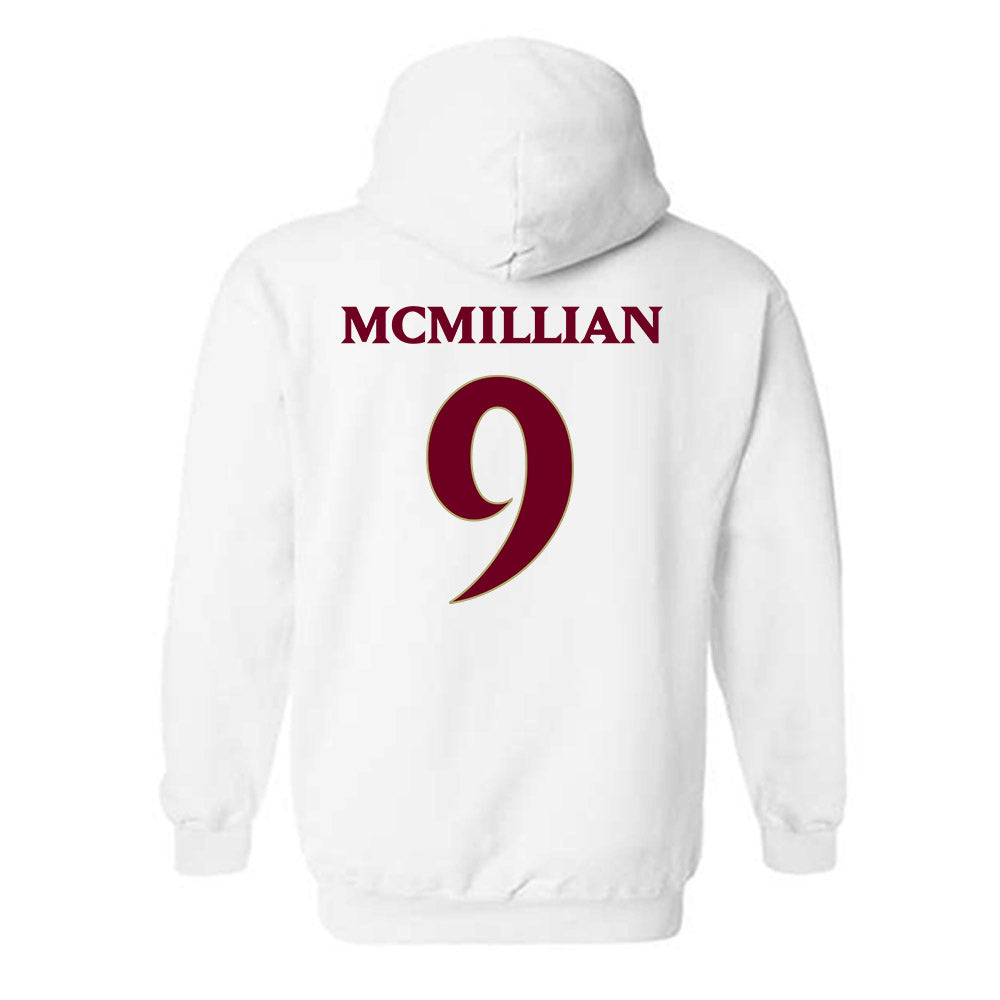 Elon - NCAA Football : Kenaz McMillian - Classic Fashion Shersey Hooded Sweatshirt-1
