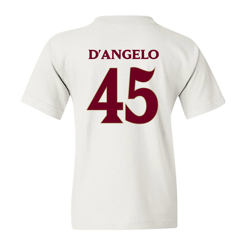 Elon - NCAA Football : Michael D'Angelo - Classic Fashion Shersey Youth T-Shirt-1