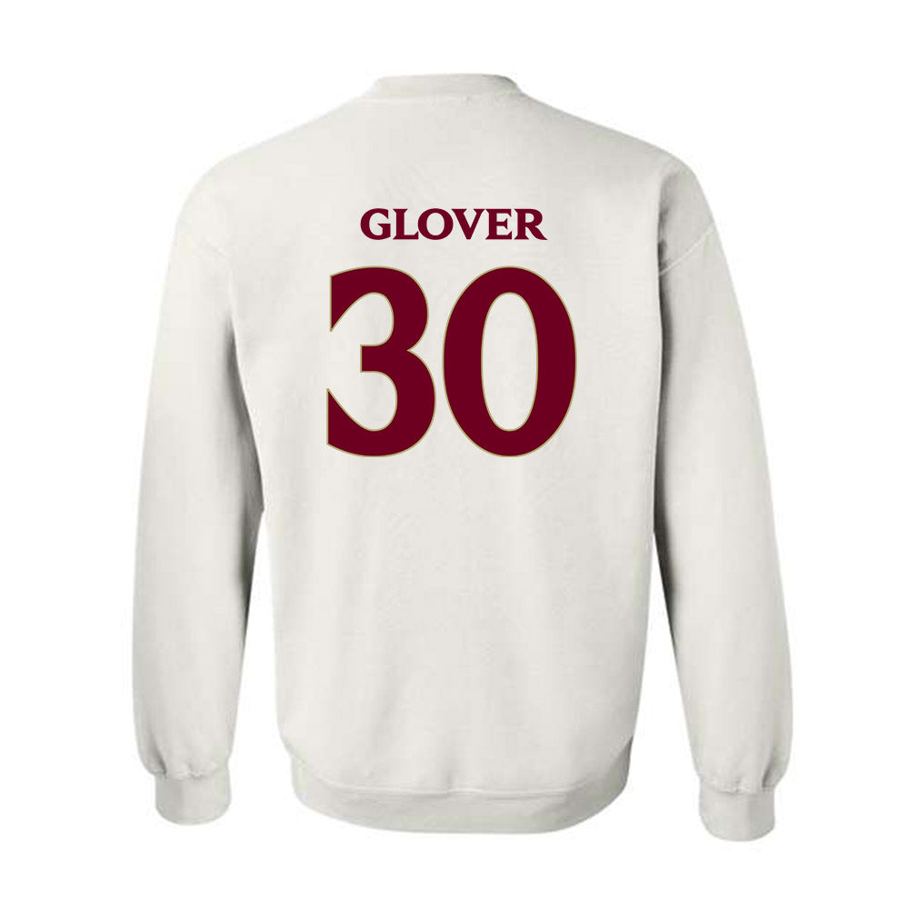 Elon - NCAA Football : Jordan Glover - Classic Fashion Shersey Crewneck Sweatshirt-1