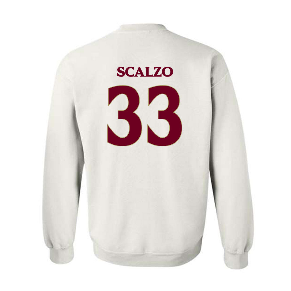 Elon - NCAA Women's Lacrosse : Lizzie Scalzo - Classic Fashion Shersey Crewneck Sweatshirt-1