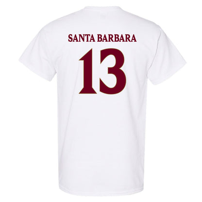 Elon - NCAA Women's Lacrosse : Mj Santa Barbara - Classic Fashion Shersey T-Shirt-1