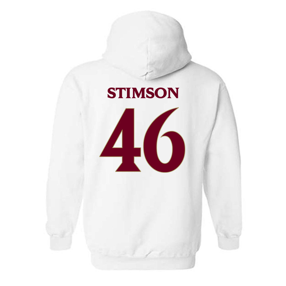 Elon - NCAA Football : Carter Stimson - Classic Fashion Shersey Hooded Sweatshirt-1