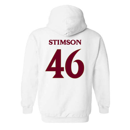 Elon - NCAA Football : Carter Stimson - Classic Fashion Shersey Hooded Sweatshirt-1
